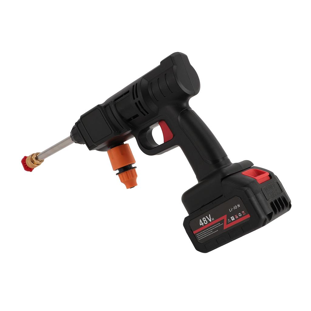 Cordless Pressure Washer 6000mAh Battery Portable Handheld Power Washer for Car Floor Wall Cleaning