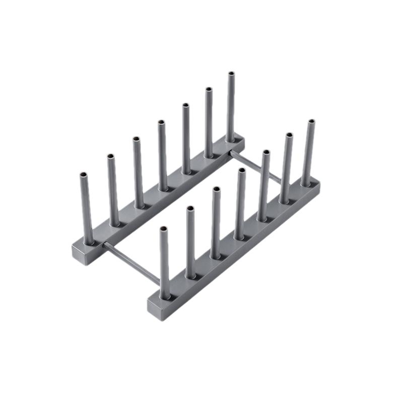 Tableware storage rack household kitchen miscellaneous rack kitchen vegetable rack multifunctional plastic rack чёрный 2080₽