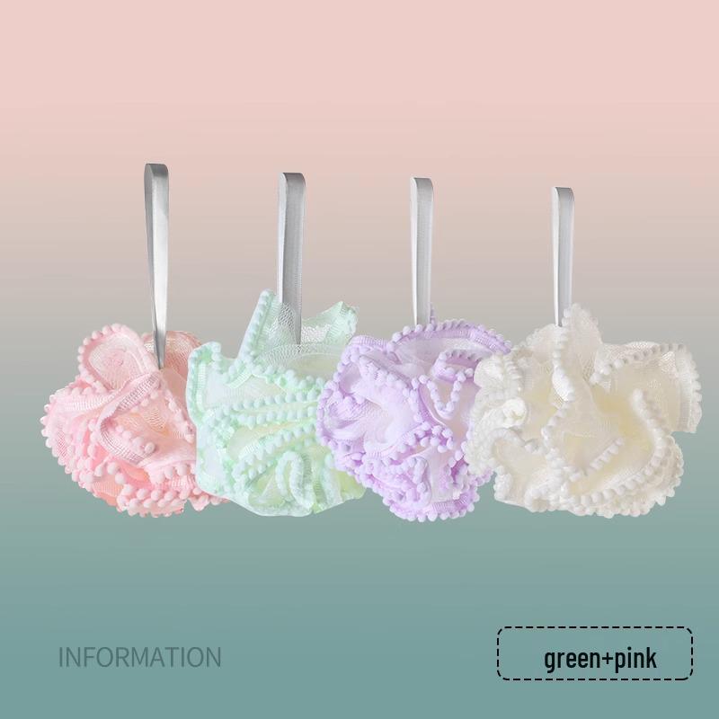 Luksusowa Duża Miękka Kąpielowa Gąbka Prysznicowa dla Kobiet - Trwała, Spieniająca do Szorowania i Złuszczania Pleców.