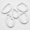 5Pcs Cloud Cake Cookie Biscuit Cutter Fondant Mold Decorating DIY Baking Tool