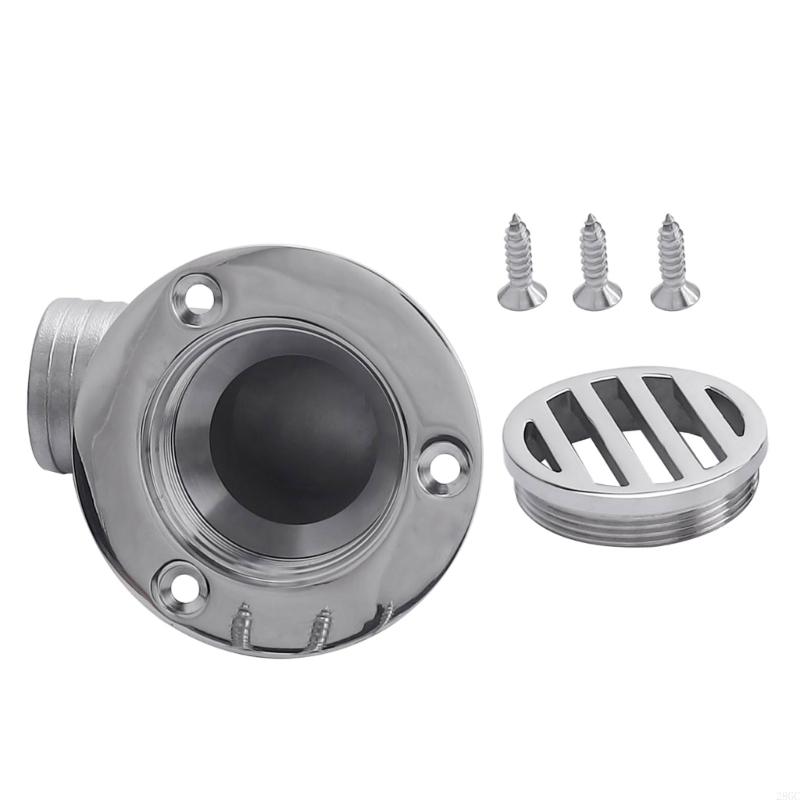 28GC Rust Resistant Stainless Steel 38mm Marine Drain Elbow For Efficient Boat Water Removal