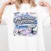 Mentally Buffering Shirt, Y2K Graphic Tee, Retro Computer T-Shirt, Overthinking Gift, Cybercore Streetwear