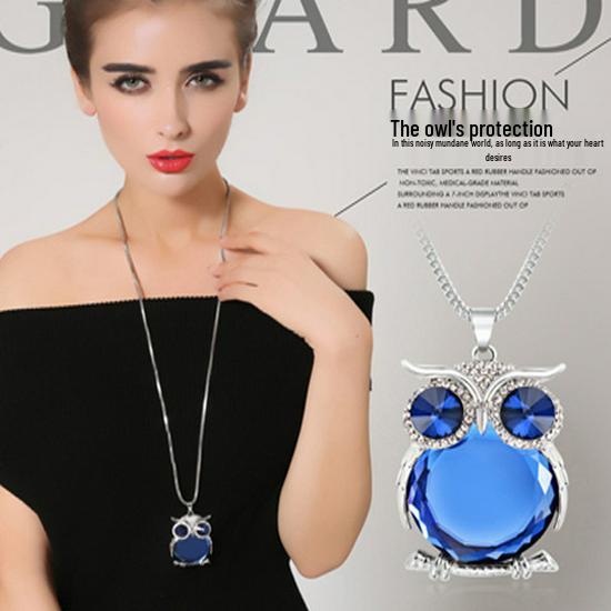 Elegant Cross-Border Sweater Chain: Luxury Women's Long Necklace - Versatile, Chic Autumn/Winter Accessory