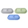 Cat Water and Food Bowl Feeder Travel Spillproof Dish for Small Large Cats Puppies Easy to Rinse