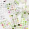 Cute Strolling through the Grid PET Tape 60mm X 2m DIY Scrapbooking Collage Stationery Decor Journal Sticker Adhesive Tapes