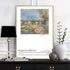 France Pierre-Auguste Renoir Canvas Painting, Auguste Renoir Impressionism Exhibition Museum Poster, Vintage Oil Paint Home Decor No Frame