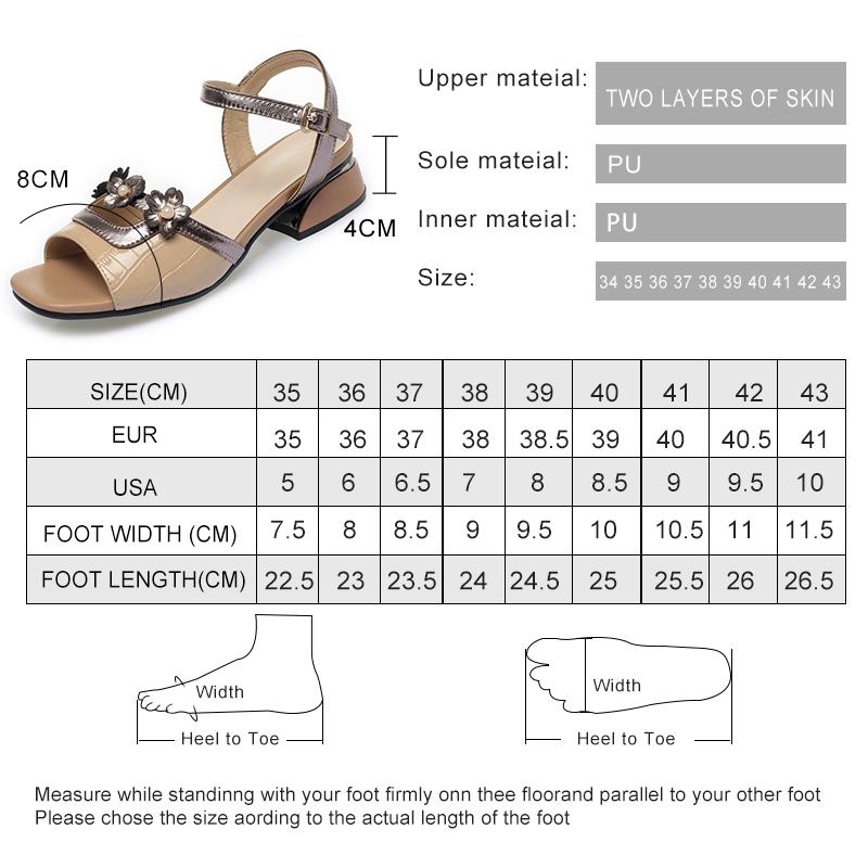 Fashion AIYUQI Sandals Women Fish Mouth 2025 Summer New Fashion Genuine Leather Sandals Women Large Size 41 42 43 Open-toe Women Sandals