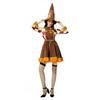 Halloween Kostüm für Erwachsene Hexe Rock Hexenkostüm Vogelscheuche Cosplay Karneval Tanzparty Clown