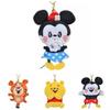 Cute Plush Tigger Keychain Soft Pp Cotton Stuffed Animal Bag Charm Adorable Gift