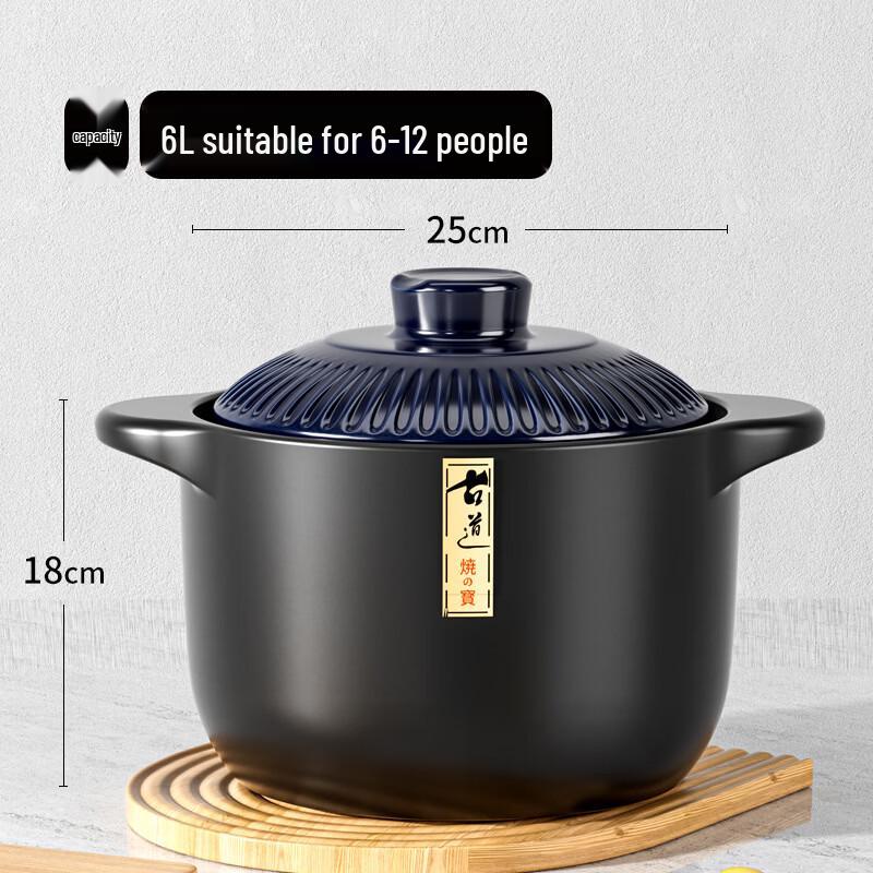 Zhi Shi Multi-Purpose Ceramic Soup Pot