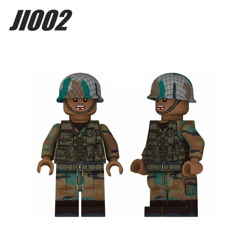 Army Border Patrol Military Mini Figures Building Blocks Toys