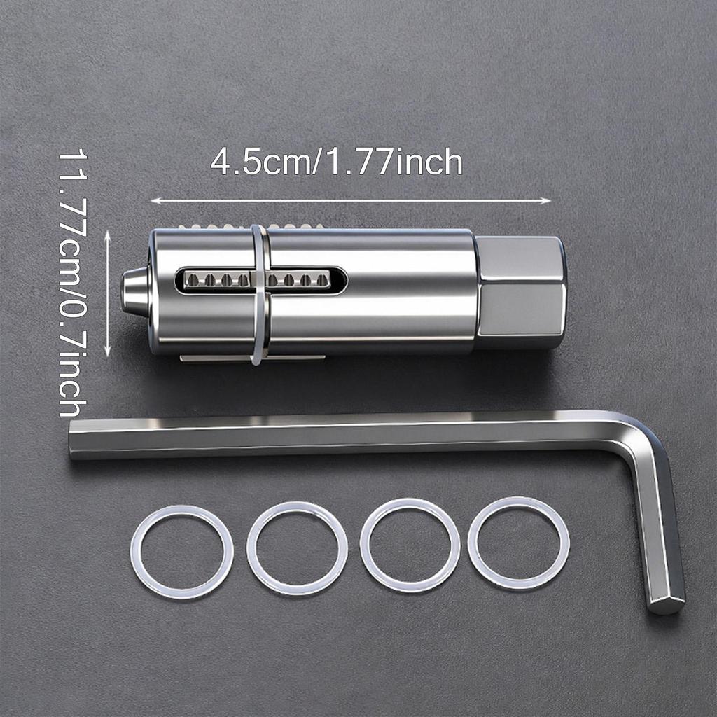Broken Pipe Extractor Tool 2 Pieces Adjustable Heavy Duty Removal Tool 12mm And 14mm Broken Valve Thread Extractor With Hex