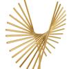 Gold Metal Tabletop Decorative Statue Indoor Display Metal Artwork  Bedroom Table Layout Piece