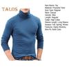 Top a strati da uomo a collo alto protegge il collo dal vento altamente elastico vestibilità slim tinta unita top pullover per sport viaggi ufficio abbigliamento quotidiano