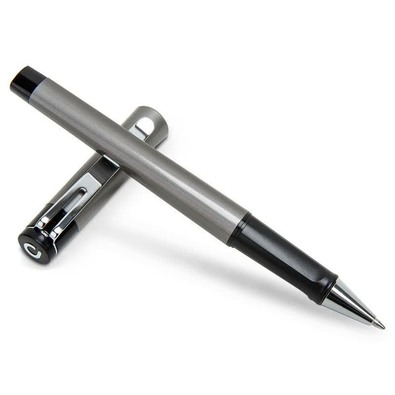Deli S96 0.7mm Black Gel Pen (12-Pack)