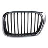 Stylish Appearance Chrome Black Grille ABS Material
