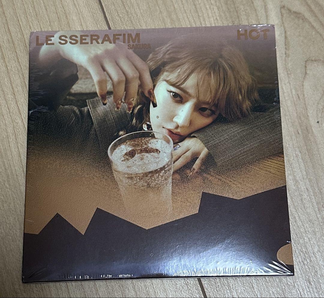 

[USED] lesserafim Le Seraphim HOT Single CD America Limited Sakura