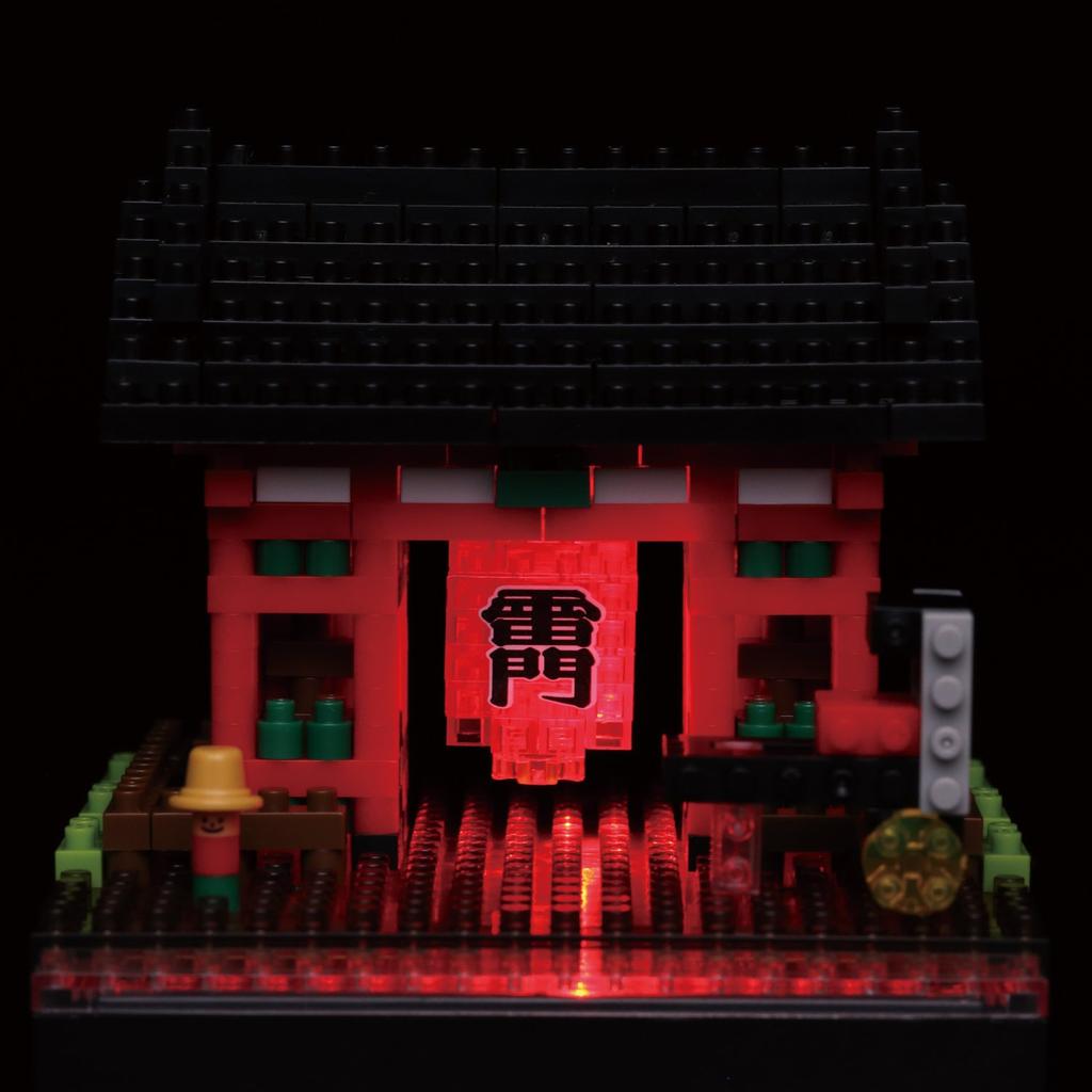 Nanoblock Kawada NBH115 Nanoblock Kaminarimon