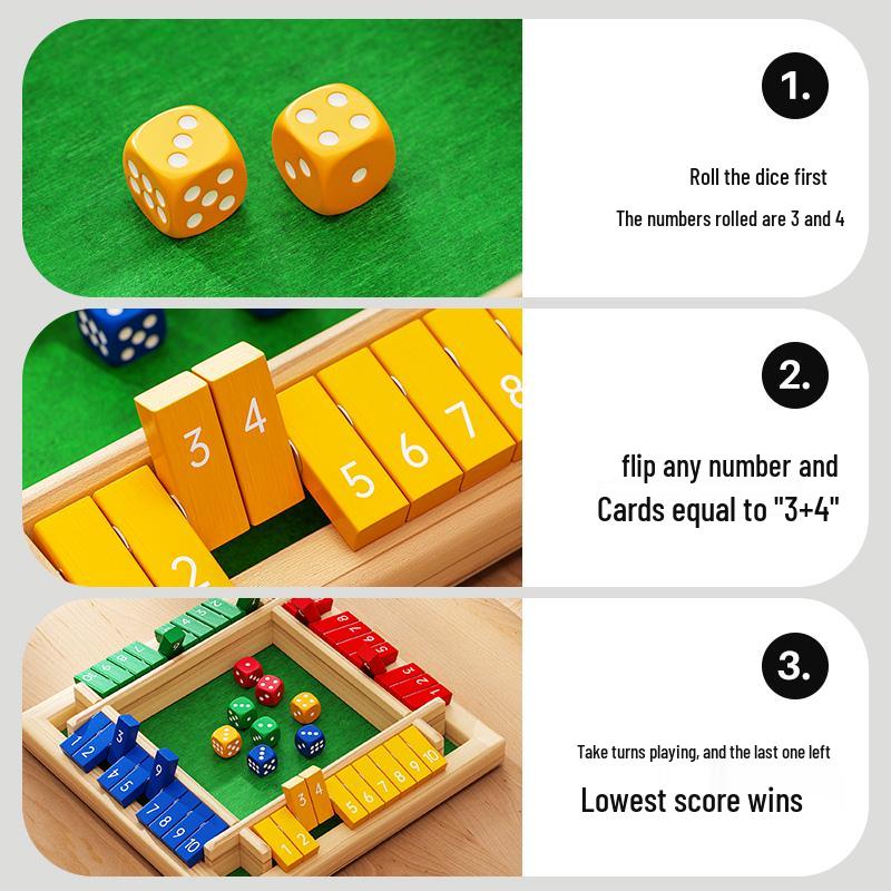 Flip Card Chess Puzzle Game for Kids and Parties