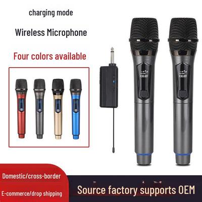 Wireless Rechargeable Microphone for Karaoke and Outdoor Singing