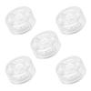Footswitch Caps Guitar Pedal Button Guitar Effects Pedal Effects Pedal Footswitch Caps (5-pack) - Caps, Caps, (Transparent)