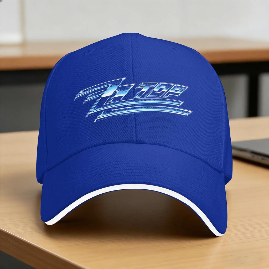 ZZ Top Band Sun Baseball Cap  Summer Casual Hip Hop Hats For Unisex Outdoor Gym Baseball Caps