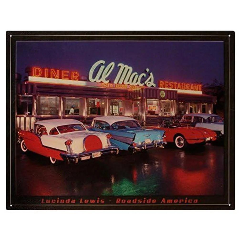 Motel Metal Tin Signs Plaque Wall Decoration Vintage Art Posters Iron Painting for Motel Man Cave Home Cafe Garden Club Bar