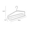 Rotatable Clothes Hanger Scalable Drying Rack Coat Towel Hanger  for Home Closet Balcony
