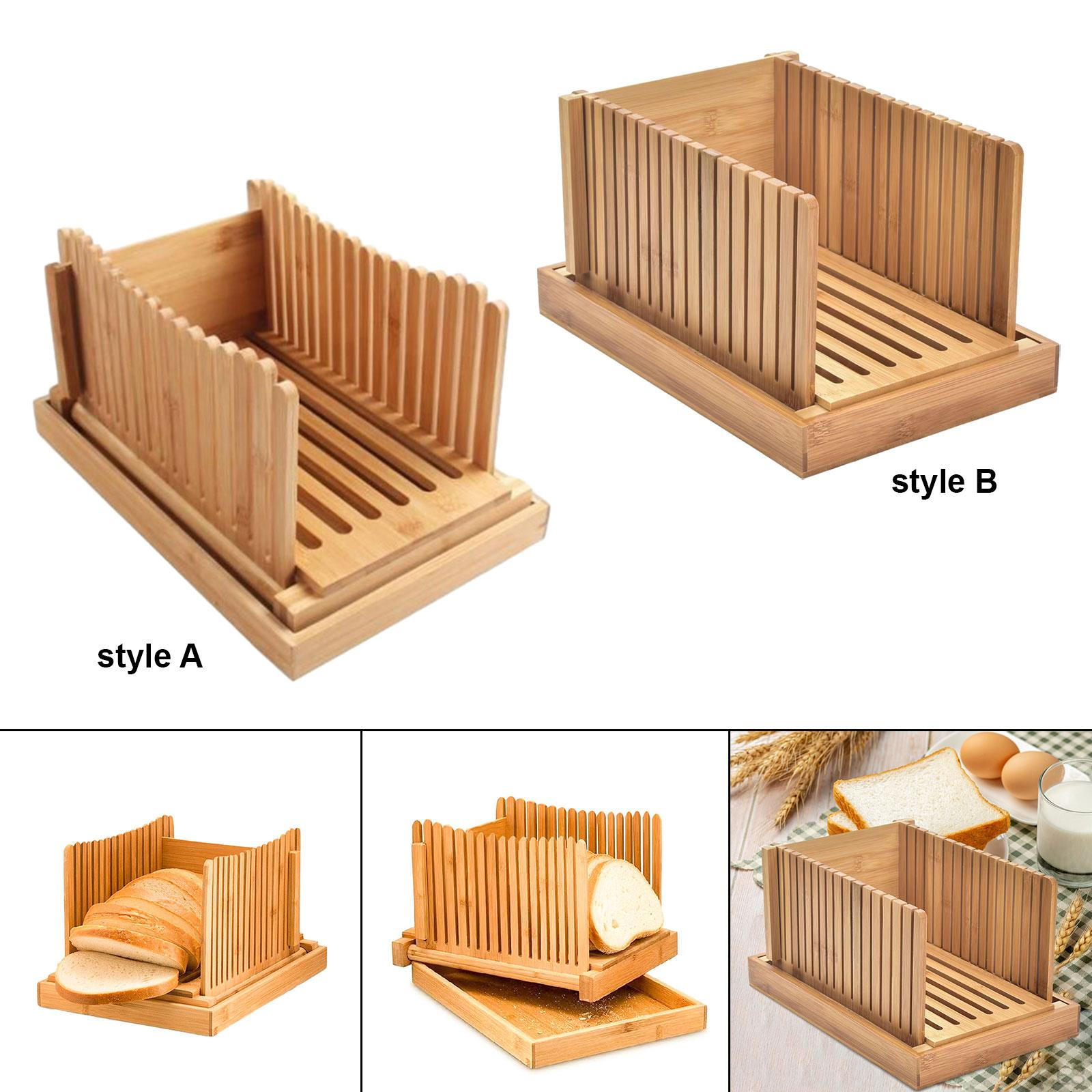 Бамбуковая хлеборезка — прецизионный режущий инструмент для домашнего хлеба style B — фото 4