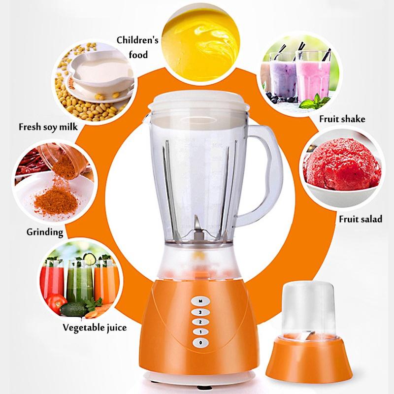350W 6 Cups Nutrition Fruit Juicer-Blender Mixer Grinder Bottle Shaker DIY Juicing Machine 1.5L