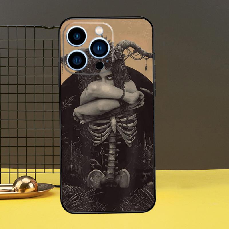 Husă Protectoare Vrăjitoare Gotică Vrăjitorie Pentru iPhone 11 14 12 13 Pro Max Mini X XR XS Max 7 8 Plus SE 2020 Husă Telefon