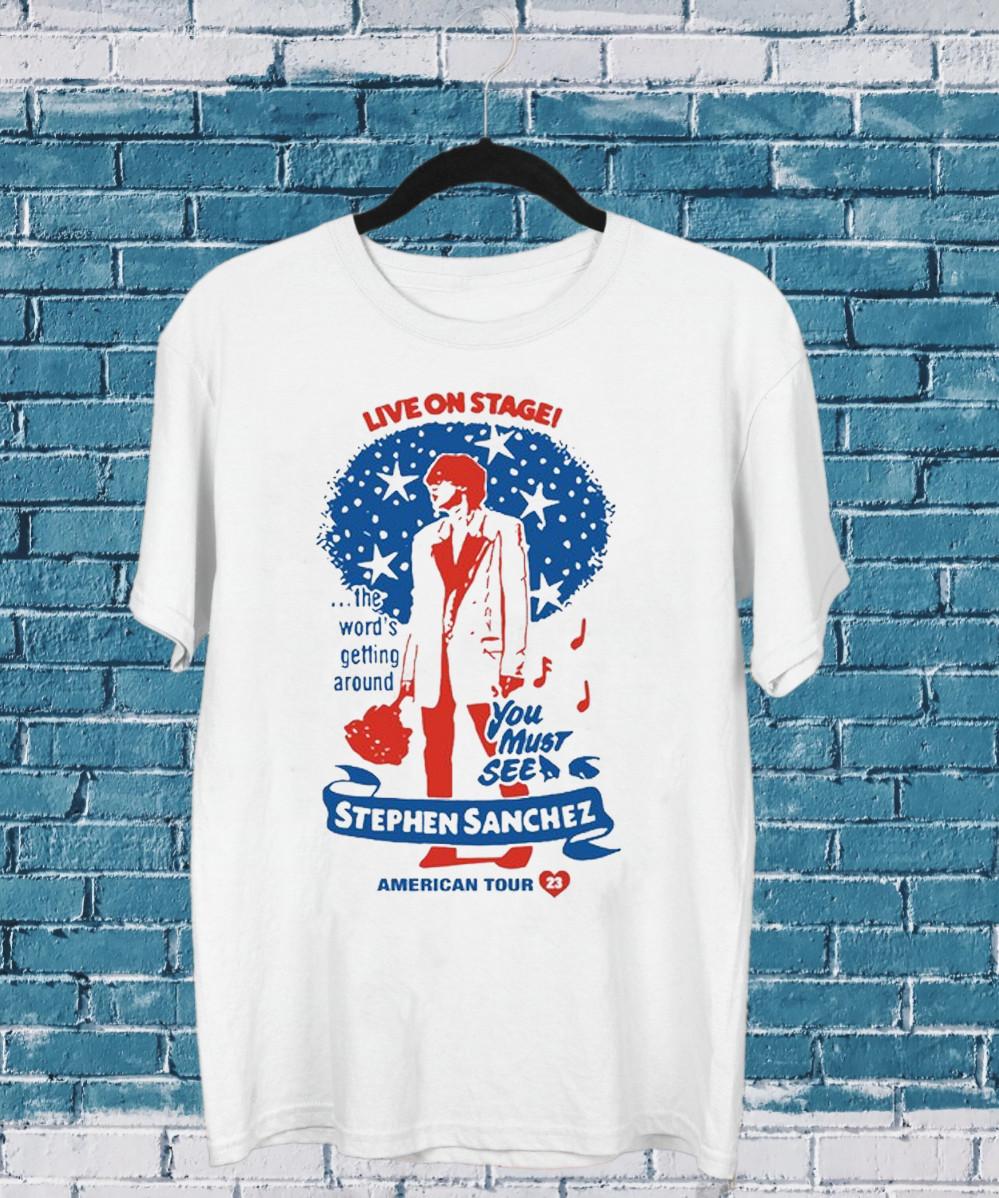 Stephen Sanchez American Tour 2023 T-shirt XXL
