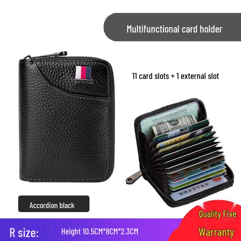 TikTok Бестселлер: Мужской и женский кошелек-холдер большой вместимости для ID-карт и банковских карт
