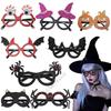 8Pcs Halloween Themed Glasses Frame Costume Eyewear Accessories For School Parties Masquerades Festival Celebration P9YB