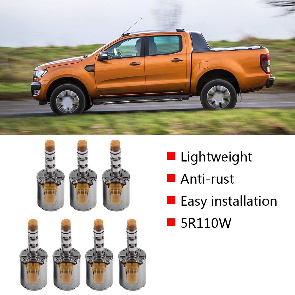 7 Pcs 5R110W Car Automatic Transmission Solenoid Valve for Ford 20032015