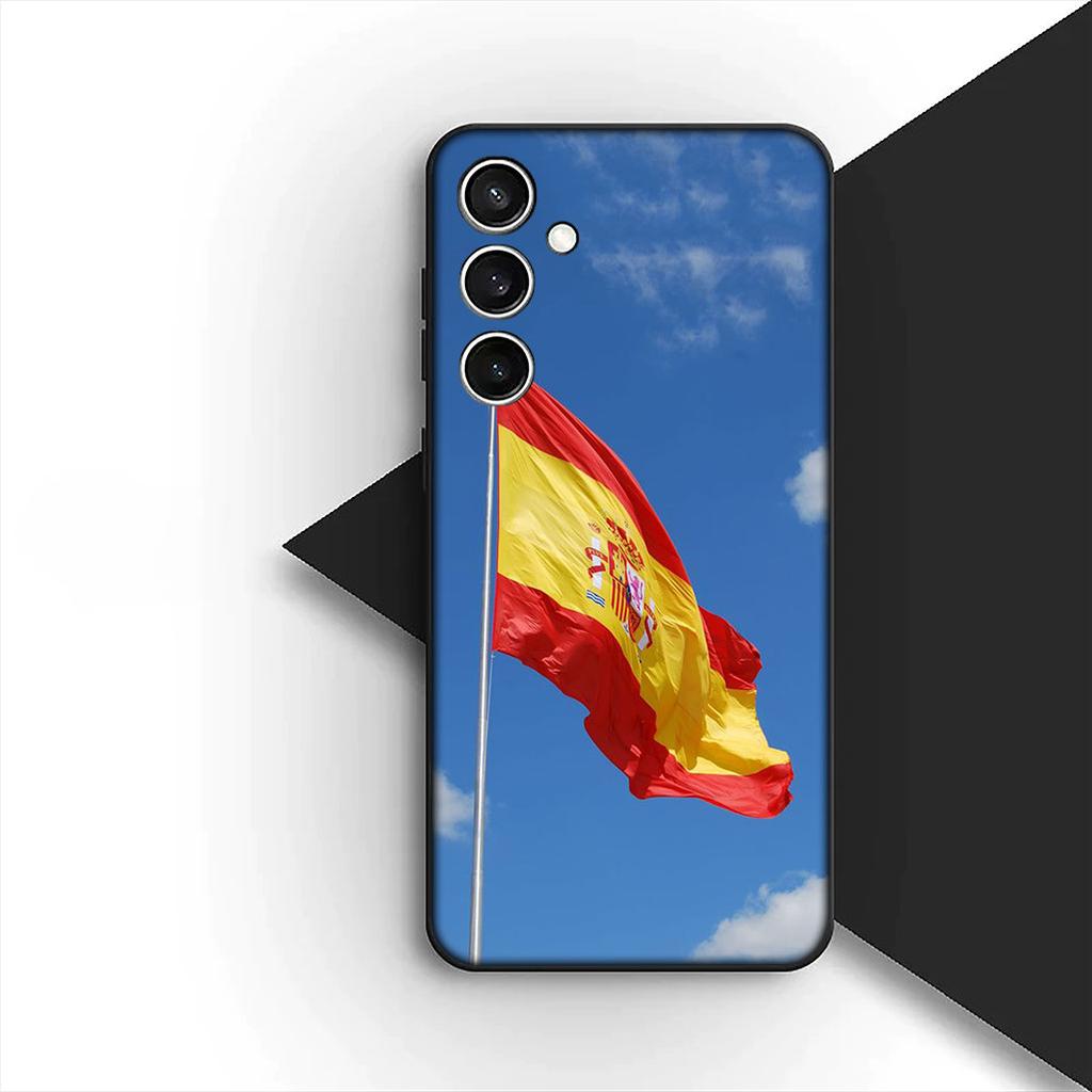 Hülle für Apple iPhone 12 13 Pro Max Mini ProMax X XR Air 13Pro XS Handyhülle Weiche Hülle Spanien Fußball Nr. 19 Fußball Nr.19 Flagge