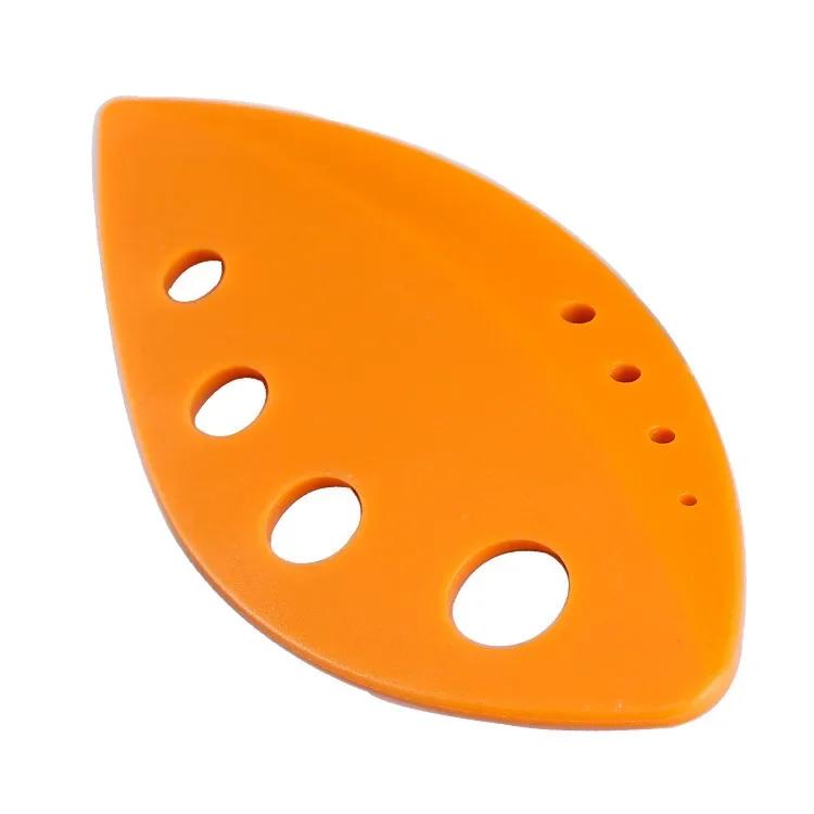 Loseblatt Kräuterentfernungsmesser Gemüse Obst Blätter Mangold Grünkohl Entferner Kunststoff Schäler Kochwerkzeuge