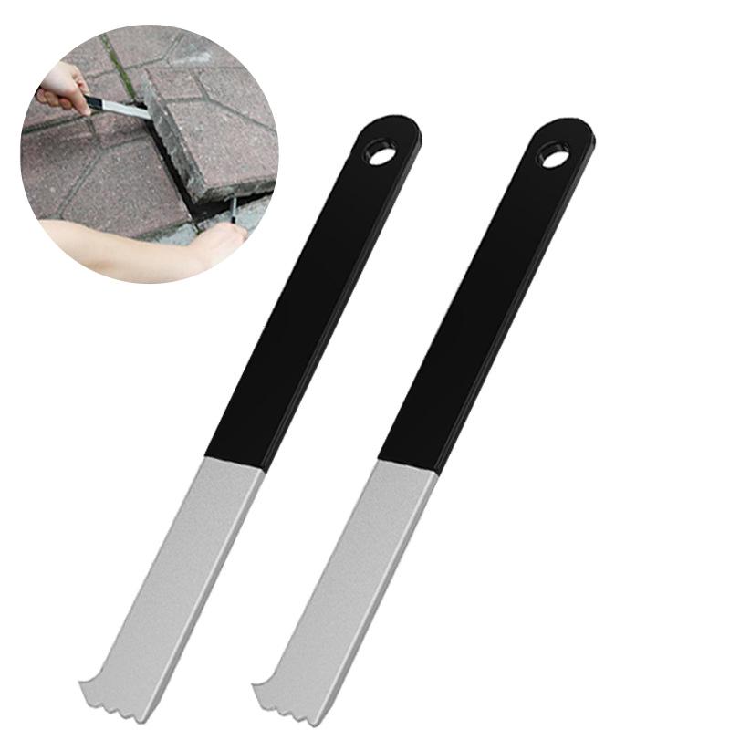 

2 комплекта инструментов для выемки тротуарной плитки со скребками для швов с микрозубцами, экстракторами тротуарной плитки и инструментами для извлечения тротуарной плитки