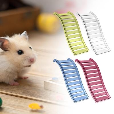 Διακοσμητικό Σπιτάκι Σκάλας Hamster Αξεσουάρ Αντιολισθητικό Σταθερό για Διακόσμηση Κλουβιού και Αξεσουάρ Παιχνίδι Αναρρίχησης για Μικρά Ζώα