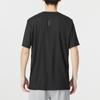 Puma Solid Color Logo Print Crew Neck T-Shirt Men Tops Black 523685-01