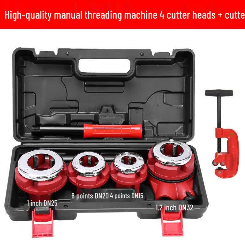 Manual Pipe Threading Machine Set 1/2 - 1.2 inch