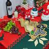 Festival Wood Tray Christmas Tree Design Holiday Dessert Platter Fruit Display Kitchen Decoration For Family Gatherings