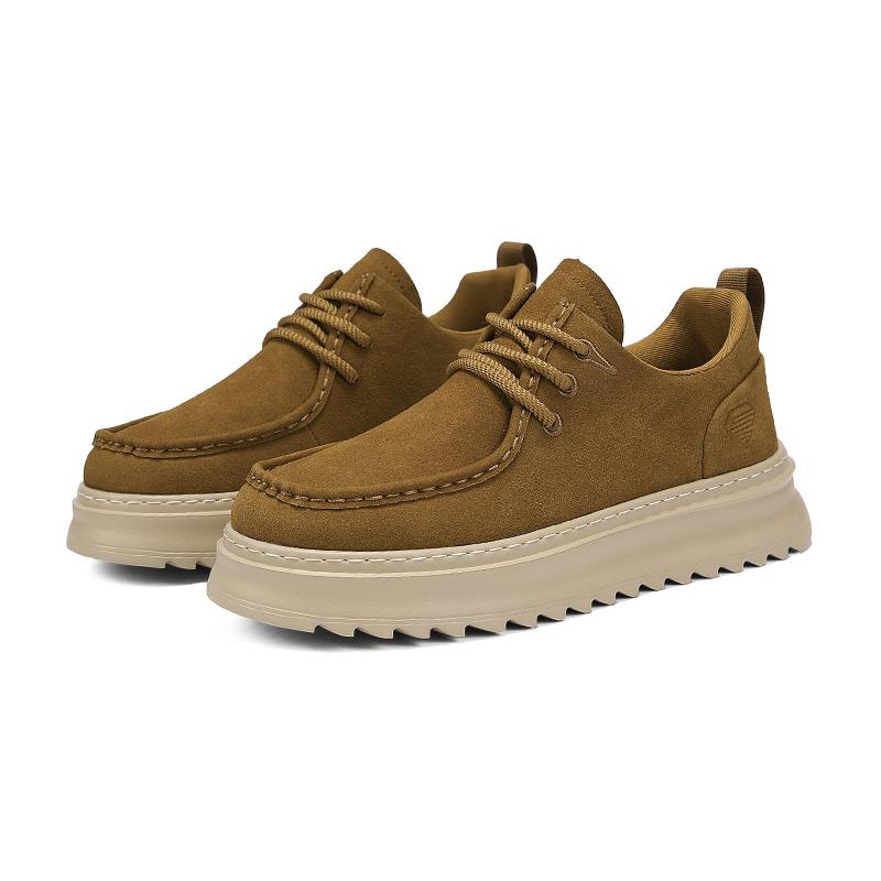 

Autumn New Men s Sports Shoes Outdoor Casual Increase Height Anti Slip Wear Resistant Le Fu Shoes 44
