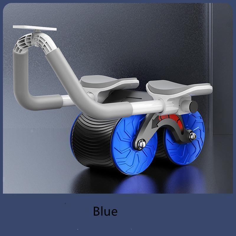 1PC Abdominal Wheel Automatic Rebound Abdominal Muscle Wheel Elbow Brace Abdominal Roller Core Strength Training Equipment синий