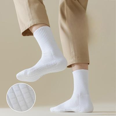 Heren Boneless Winter Warme Sokken, Verdikte Halflange Sokken, Geurwerende en Antibacteriële Sportsokken, Herfst en Winter Lange Sokken voor Mannen