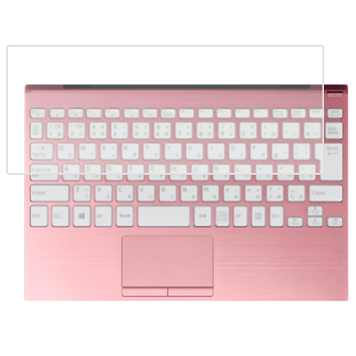 

ClearView Keyboard Cover, Protective Film for VAIO SX12 (VJS127) / Pro PJ (VJPJ25) (September 2025 Model), Made in Japan [Quiet]