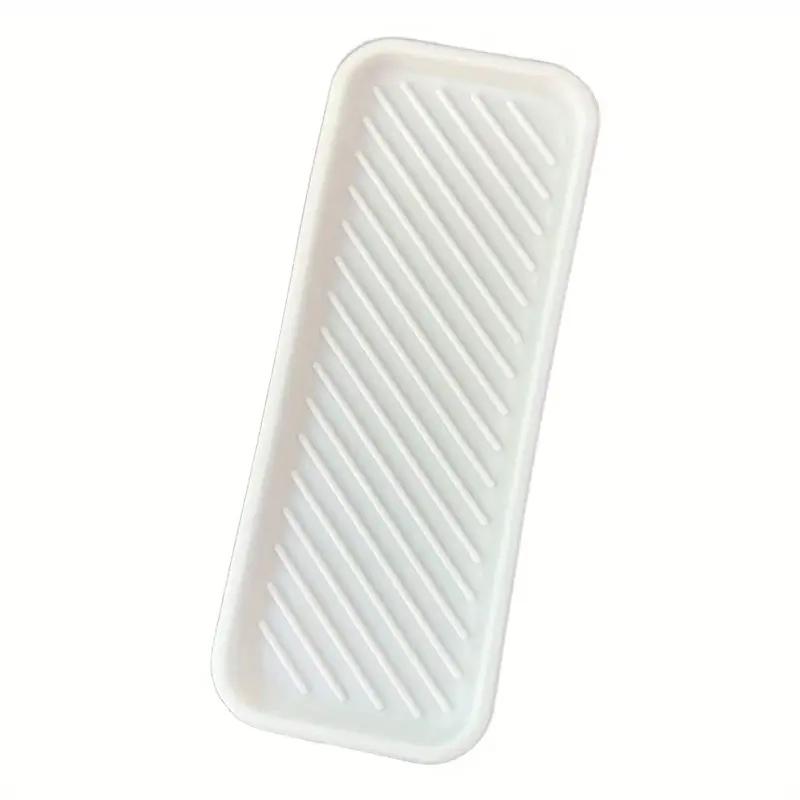 1pc Silicone Sink Protector Mat - Waterproof Splash Tray, Soap Holder & Drainer, Bathroom/Kitchen Storage Guard