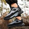 Men's Platform Non Slip Safety Boots Comfortable Trend Travel Shoes Outdoor Hiking Casual Shoes