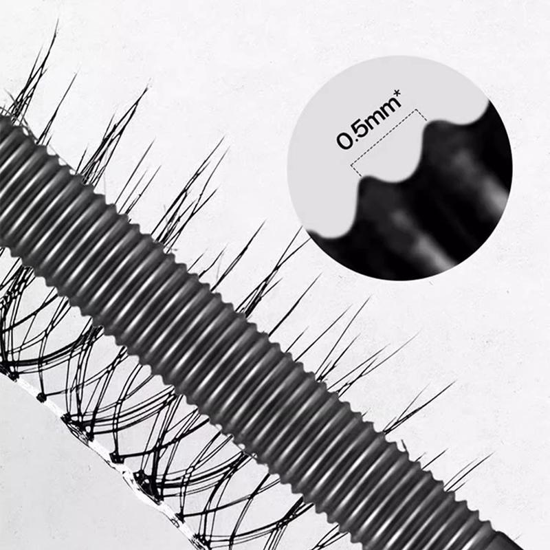 Wasserdichte 3D Verlängernde Mascara Schwarzes Stahlrohr Wimpern Primer Augenwimpern Bürste Langanhaltende Seiden Mascara Kosmetik Geschenk