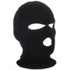 Capa facial completa máscara de esqui chapéu 3 buracos tático cs à prova de vento gorros de malha gorro inverno quente unisex bonés